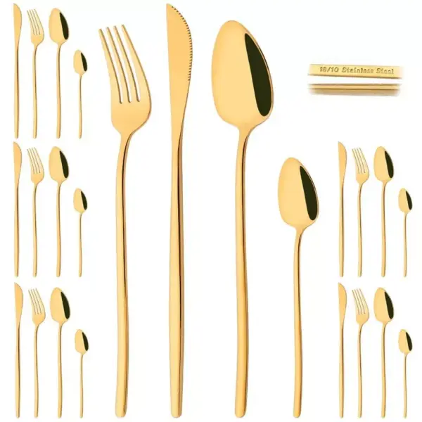 111742-32d604.webp Luxurious 24-Piece Mirror Gold Dinnerware Set, 18/10 Stainless Steel Cutlery