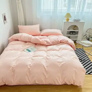Luxurious Solid Color Bedding Set