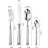 111757-2ed9c2.webp Luxury 18/10 Stainless Steel 4-Piece Cutlery Set