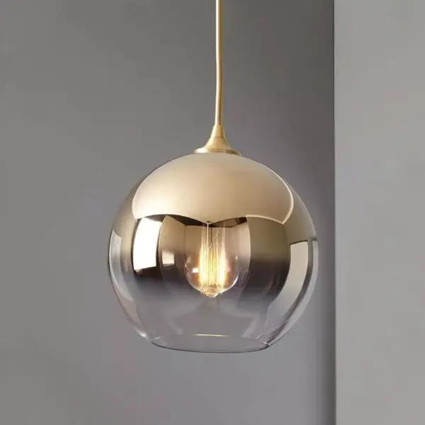 113017-e167ac.webp Elegant Modern Glass Pendant Light - Dining Room & Bedroom Decor