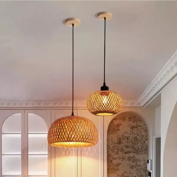 113018-deb712.webp Eco-Friendly Handmade Rattan Bamboo LED Chandelier
