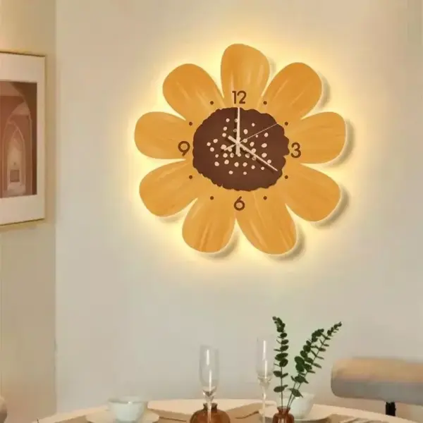113294-15756f.webp Modern Minimalist Crystal Porcelain Wall Clock with Decorative Lighting
