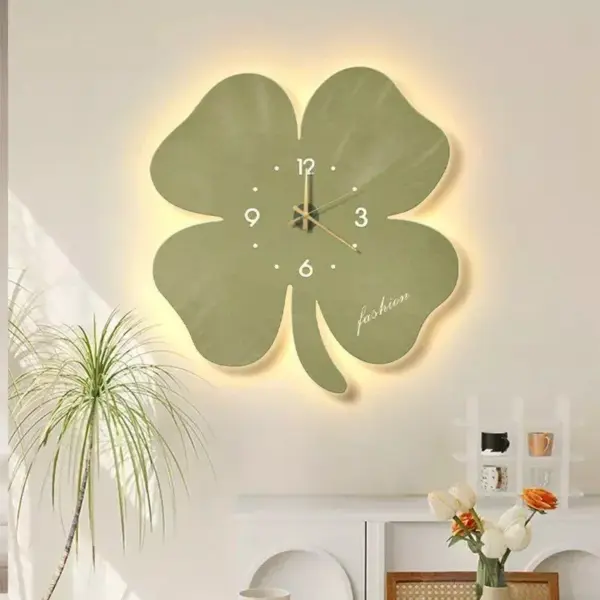 113294-827f28.webp Modern Minimalist Crystal Porcelain Wall Clock with Decorative Lighting