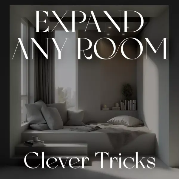 113336-f6024c.webp Clever Tricks to Expand Any Room | Digital Guide for Home Design, Small Space Solutions & How to Make Small Rooms Feel Larger | Instant Download eBook