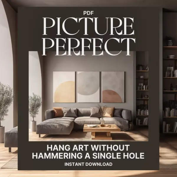 113398-b876f3.webp Picture Perfect: Hang Art Without Hammering a Single Hole | How to Hang Pictures Without Making Holes Everywhere | No-Damage Wall Hanging eBook & Guide