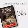 The Power of a Home Checklist | Digital Productivity Guide for Home Organization, Cleaning, and Routine Planning | Printable & Downloadable eBook for Busy Homeowners