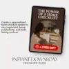 The Power of a Home Checklist | Digital Productivity Guide for Home Organization, Cleaning, and Routine Planning | Printable & Downloadable eBook for Busy Homeowners