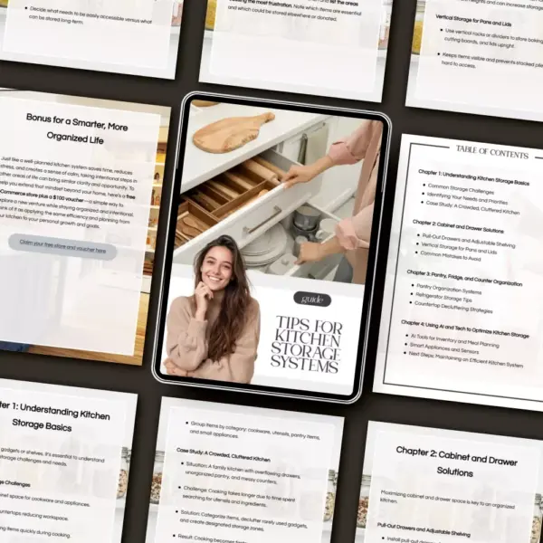 113552-4a24a9.webp Tips for Kitchen Storage Systems | Digital Download Guide for Kitchen Organization, Pantry Planning, and Smart Home Optimization | eBook & Checklist for Decluttering and Efficient Storage Solutions