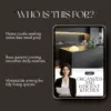 Organized and Efficient Kitchen | Digital Guide for Home Cooks | Tips for Kitchen Organization, Layout Planning & Smart Storage Solutions