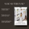 Designing a Storage Plan for Small Homes | eBook Guide for Smart Space Design | How to Design a Storage Plan for Small Homes