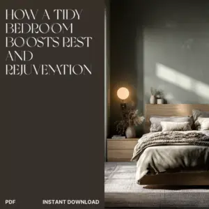 How a Tidy Bedroom Boosts Rest and Rejuvenation | Digital Guide for Better Sleep, Calm Spaces & Decluttering Habits | How Tidy Bedroom Improves Rest