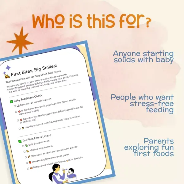 113740-aea066.webp First Bites, Big Smiles | Baby’s First Foods Checklist | Printable Digital Download | Tips for First Solid Foods for Baby | Starting Solids Made Simple