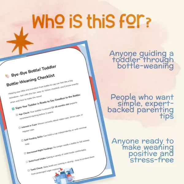 113817-09cb2e.webp Bye-Bye Bottle! Toddler Bottle-Weaning Checklist | Digital Download Guide for Parents | Toddler Weaning Tips, Transition from Bottle to Cup eBook