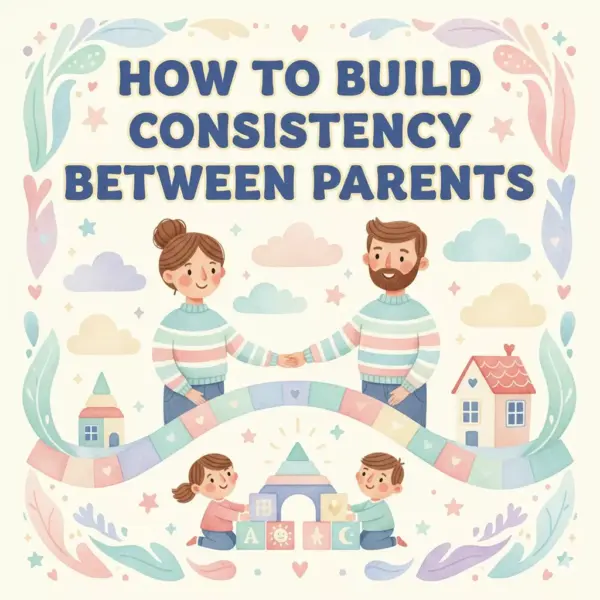 Checklist: How to Build Consistency Between Parents | Printable Co-Parenting Guide for Unified Routines, Rules, and Communication | Digital Download for Families and Co-Parents