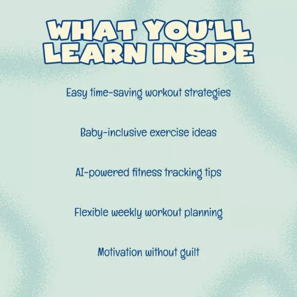 Finding Exercise Time with Your Baby | Practical Guide for New Parents on How to Find Time for Exercise with Baby