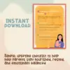 Newborn Survival Self-Care Checklist | Printable Digital Download | Tips for Self-Care with Newborn at Home