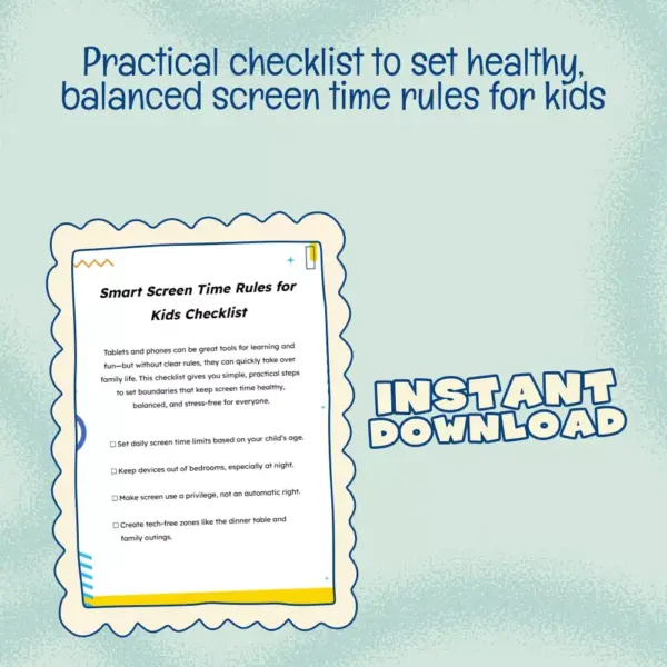 113978-803b5a.webp Smart Screen Time Rules for Kids Checklist | Digital Parenting Guide | Printable Family Tech Rules eBook for Healthy Screen Time