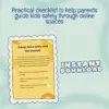 113985-e0440e.webp Talking Online Safety With Kids Checklist | Digital Download Printable Guide for Parents | eBook, Child Internet Safety Rules & Family Conversation Tips