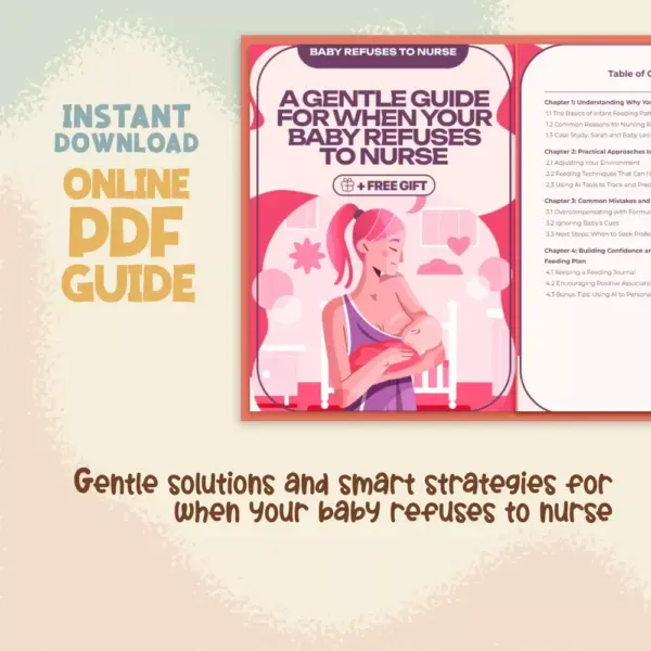 114006-641eec.webp A Gentle Guide for When Your Baby Refuses to Nurse | Digital Download eBook, New Mom Support, Breastfeeding Help, Baby Feeding Checklist & Nursing Refusal Solutions