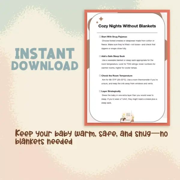 114013-b15b0c.webp Cozy Nights Without Blankets | Printable Baby Sleep Checklist | How to Keep Baby Warm at Night Without Blankets | Safe Sleep TOG Guide for Parents