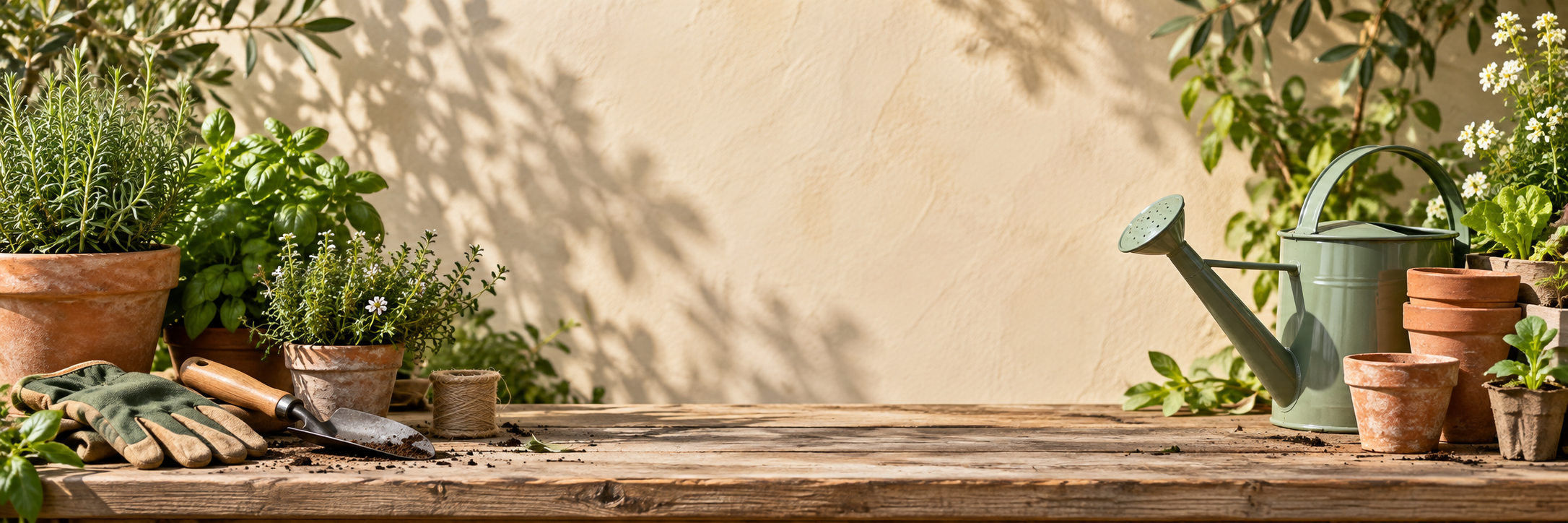 Sunlit potting corner with terracotta and herbs Adorable Sunflower Gnome Resin Statue